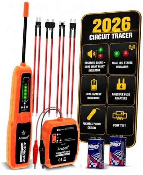Automotive Circuit Tracer & Short Open Finder, DC 6-42V Professional