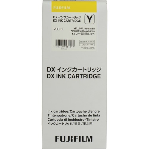 FujiFilm DX Ink Cartridge Yellow For DX100 Printers - EXP 2022
