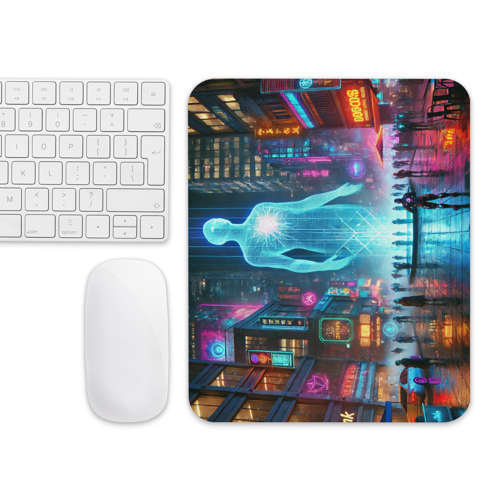 3D CyberPunk Mouse Pad - Enchanting Designs with High-Quality Artwork