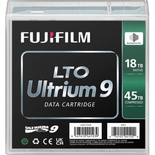 Fuji LTO9 Tape Cartridge (20 Pack) #16659047 Ultrium 45TB - NEW