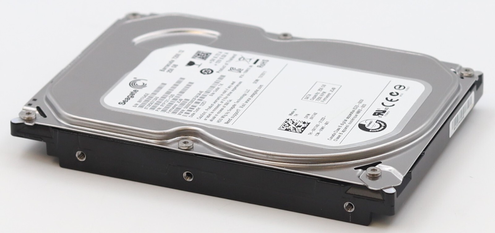 Dell ST3250312AS 250GB 3.5" 6Gb/s 8MB 7.2K RPM SATA Hard Drive Dell P/N: 0V174X