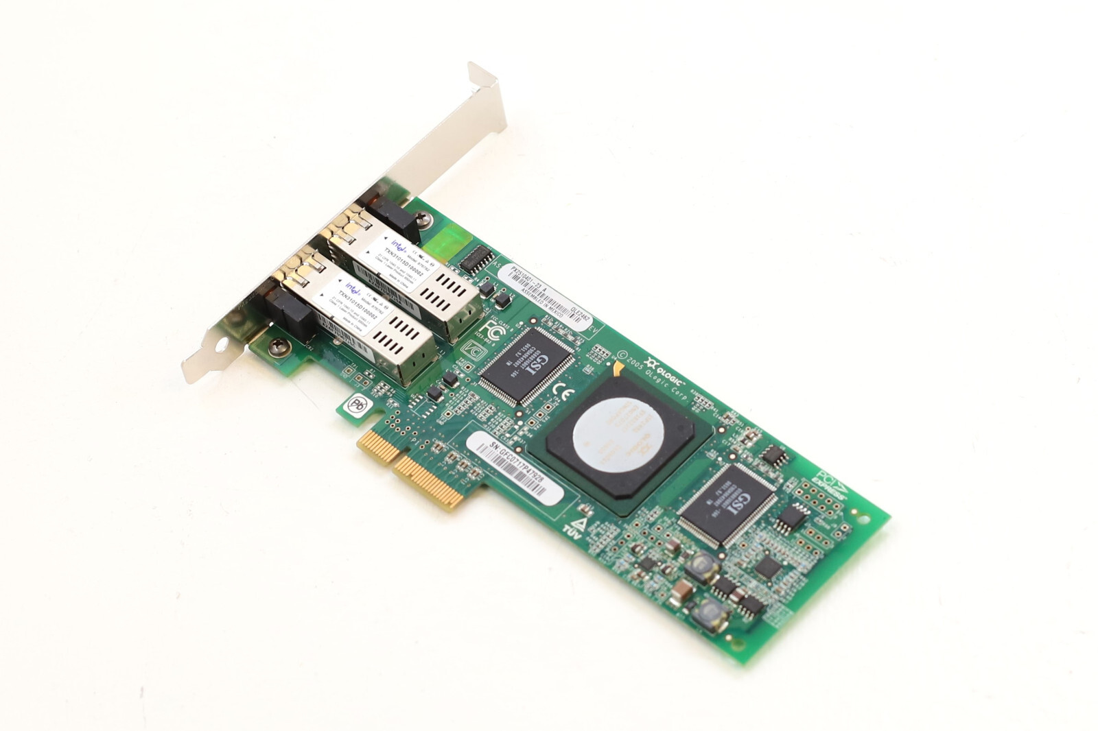 IBM QLE2462 Dual-Port 4GbE Fibre Channel PCIe Host Bus Adapter FRU P/N: 39R6528