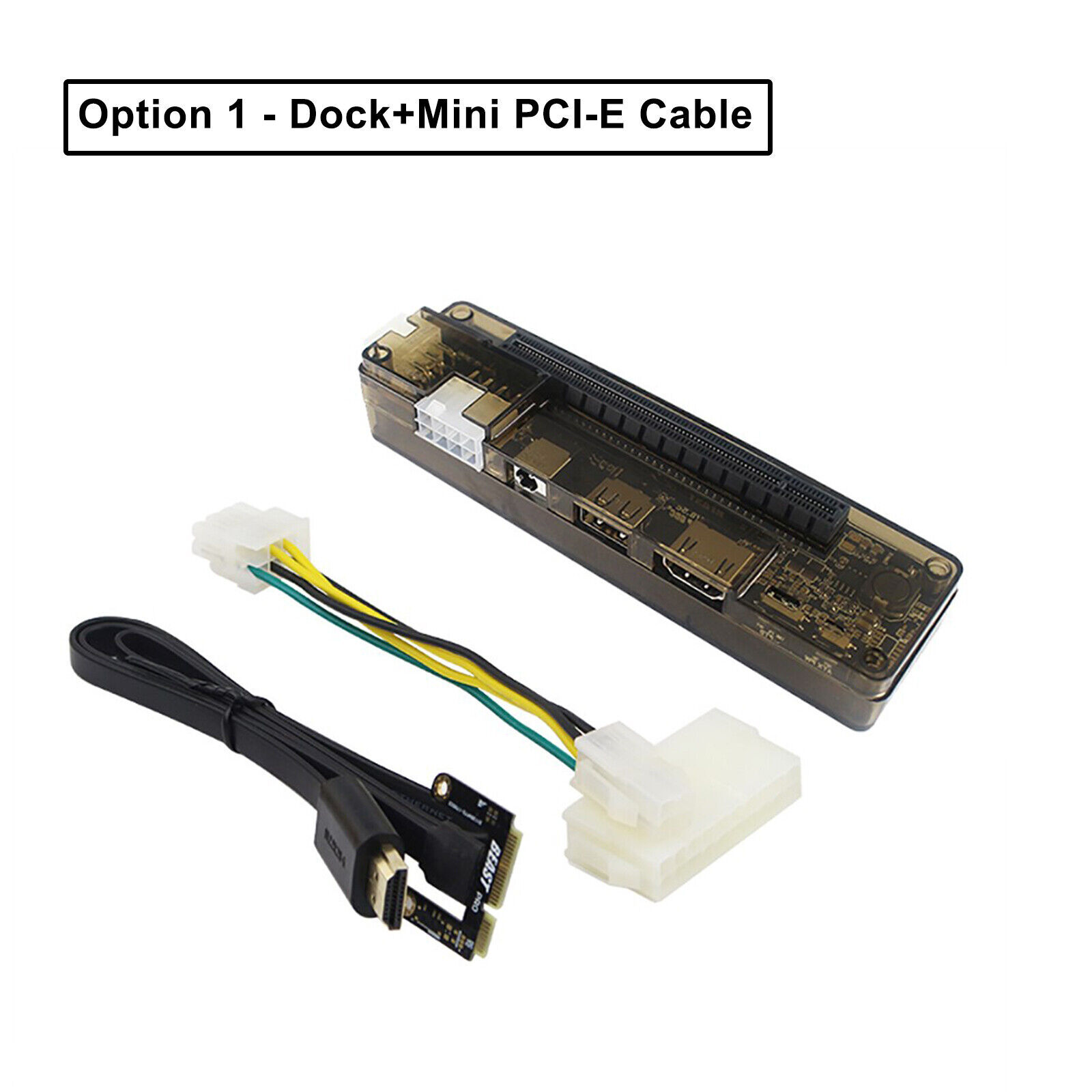External Laptop Graphics PCI E EXP GDC Video Card Dock NGFF V8.5 NGFF M.2 A  NEW