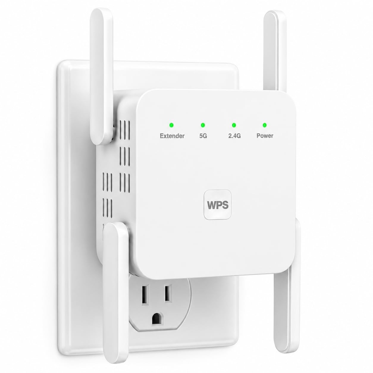 5G WiFi Extender Signal Booster - 1200Mbps Dual Band Range Amplifier for Home