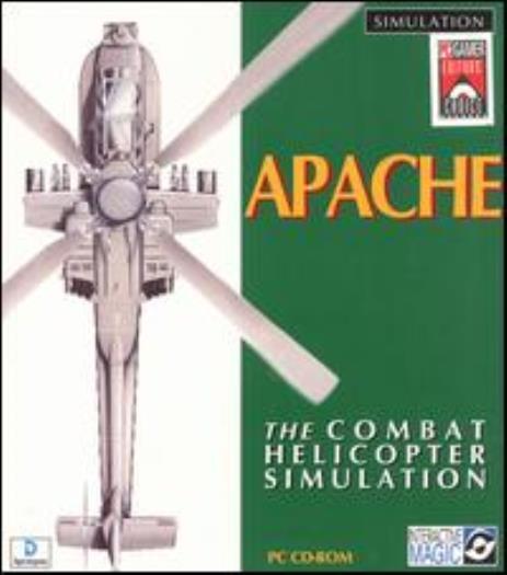 Apache PC CD pilot combat helicopter guided missile war attack aircraft sim game