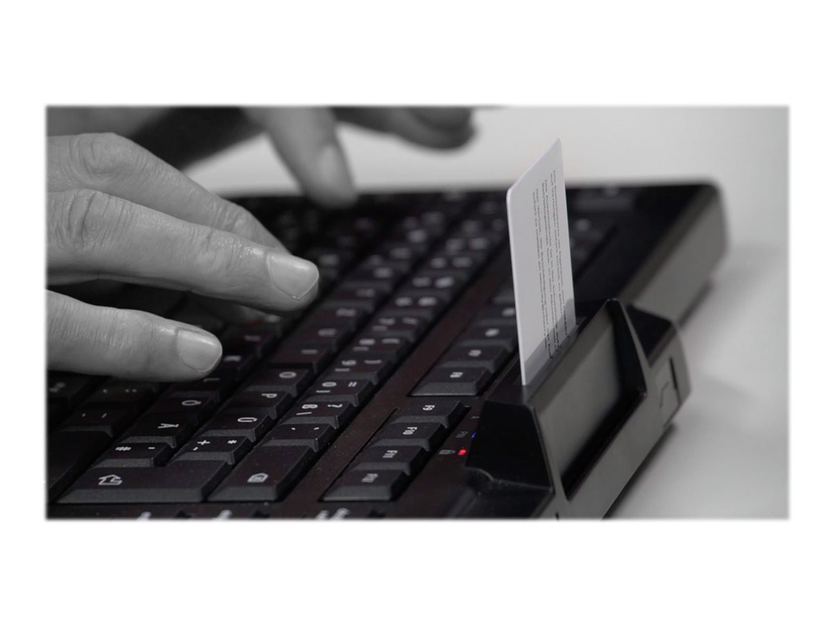 Cherry Secure Board 1.0 Optical Keyboard 3600 dpi QWERTY Black JK-A0400EU-2