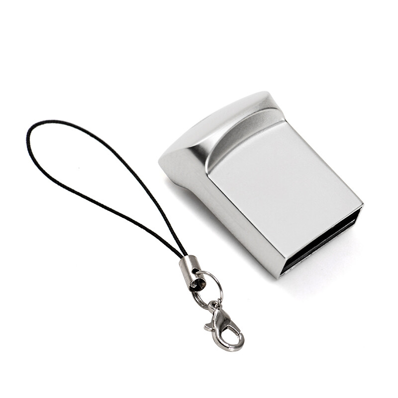 USB Flash Drive 64GB Mini Metal USB 2.0 Personalised Custom Design Gift Idea