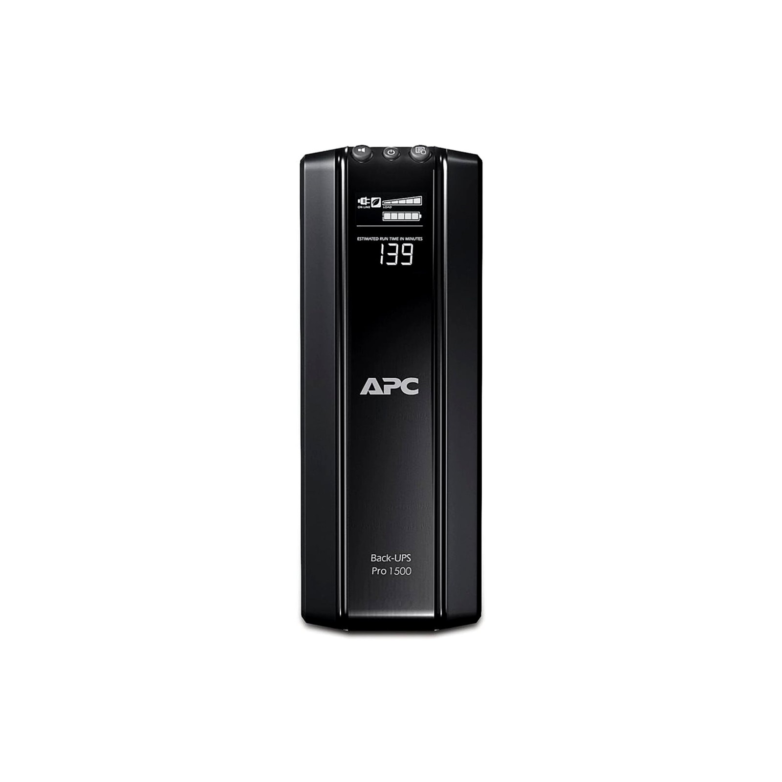 APC Back-UPS Pro 1500VA Tower UPS, 865W Output, 10 IEC C13 Outlets, Automatic
