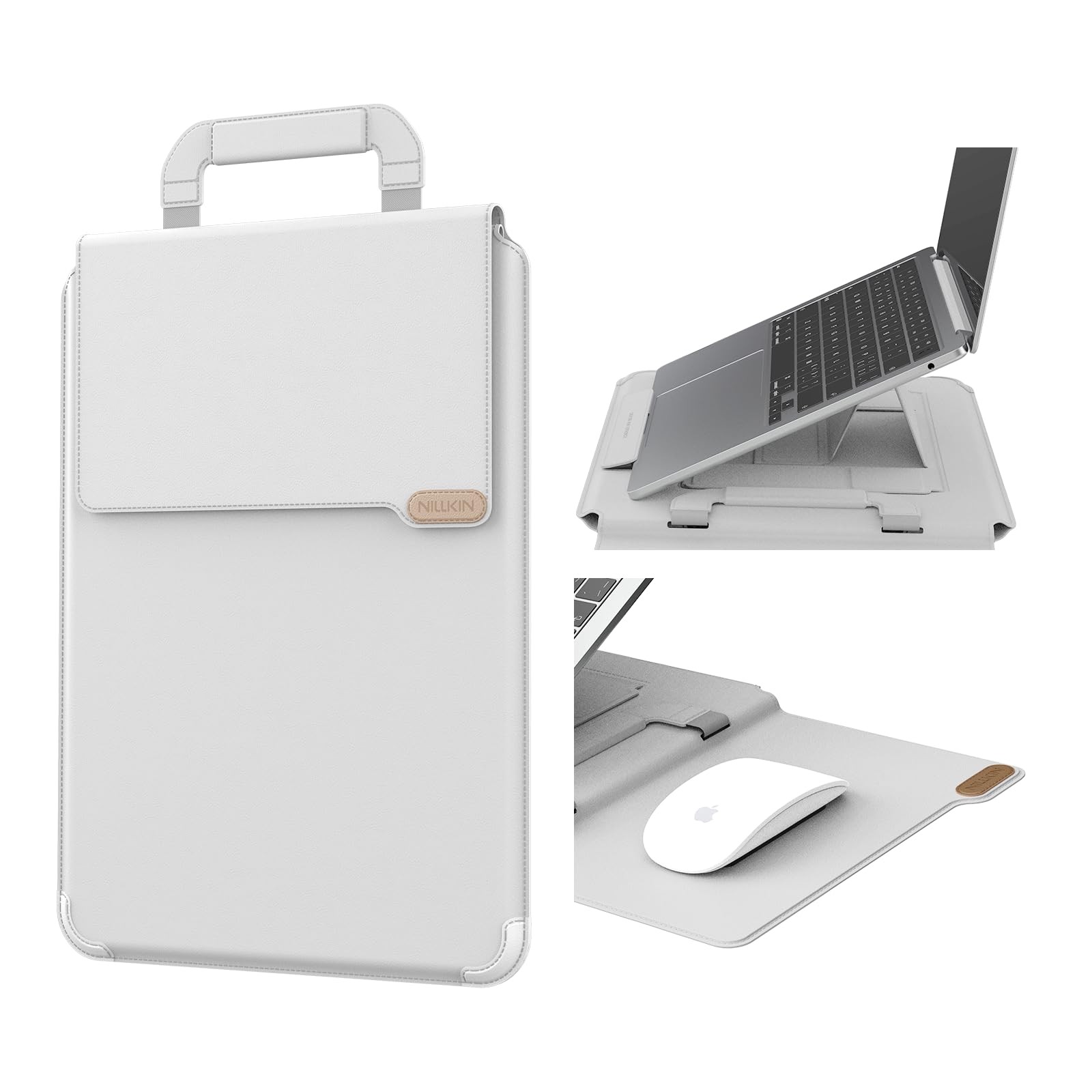 Nillkin Upgraded 12-14 Inch Laptop Sleeve Case for 14.2, Gray