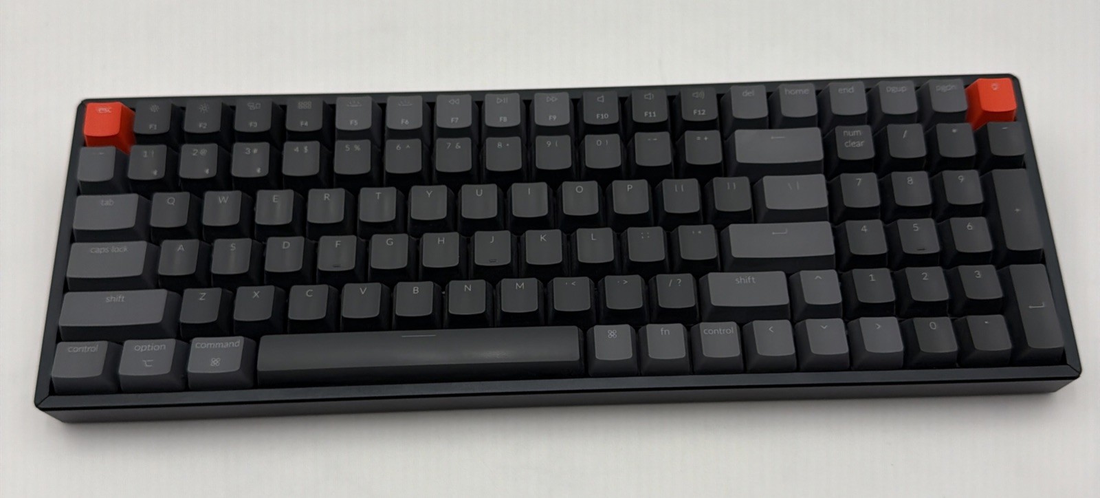 Keychron K4 K4C1 RGB Mechanical Keyboard Aluminum Wireless Red Switch Tested