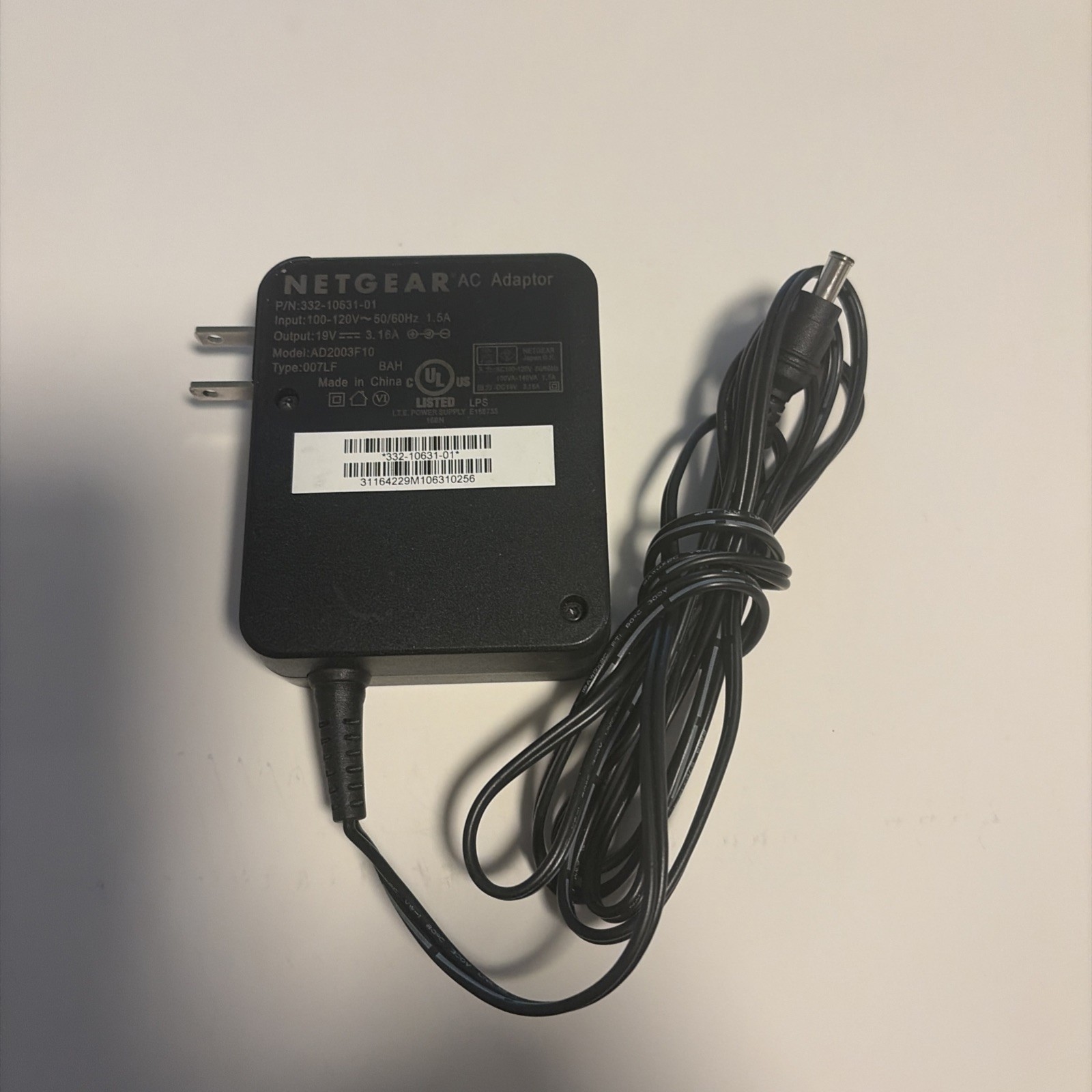 Genuine Netgear Power Adapter 19V for Nighthawk X6 X6S Smart Wi-Fi Router OEM
