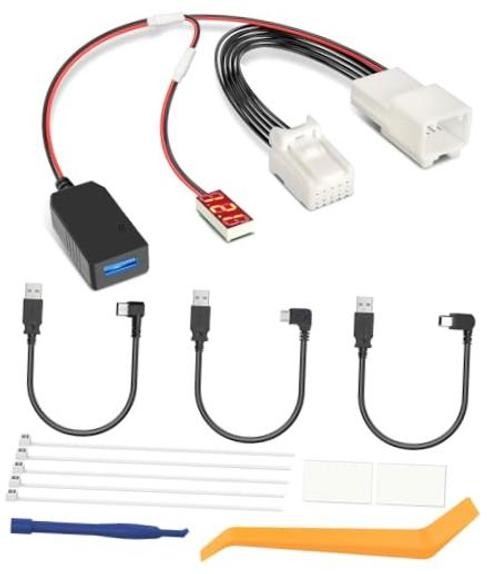 Dashcam Power Adapter,(10P TypeC) Compatible with Select Chrysler,Dodge Ram