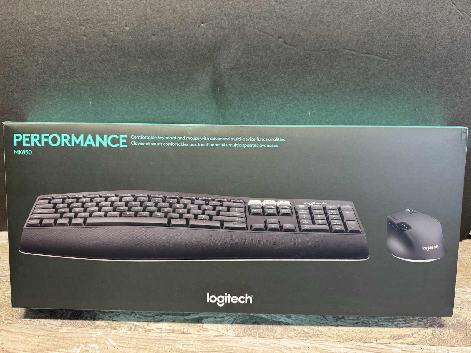 Logitech K850 Wireless Bluetooth New KEYBOARD ONLY NO MOUSE OR USB