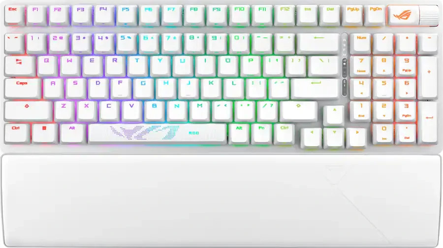 ASUS - ROG Strix Scope II 96 96% Wireless Mechanical Gaming Keyboard - White