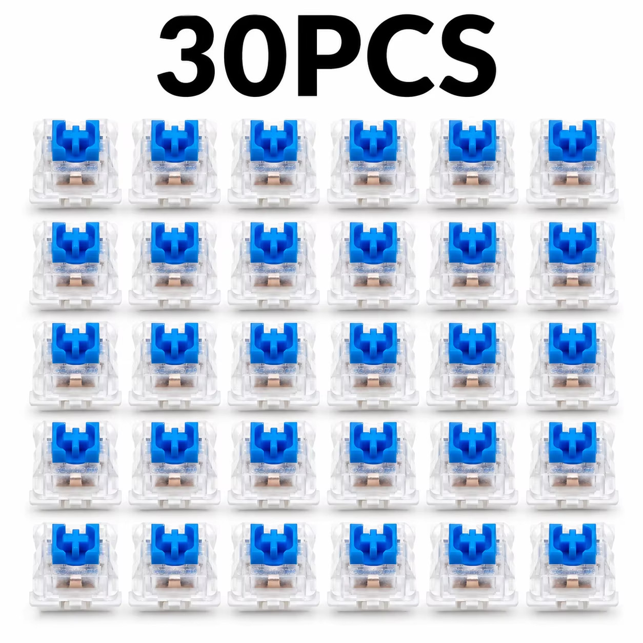 Mechanical Keyboard Switches 30/50/100 PCS 3 Pin Tactile Clicker Keys Replacemen