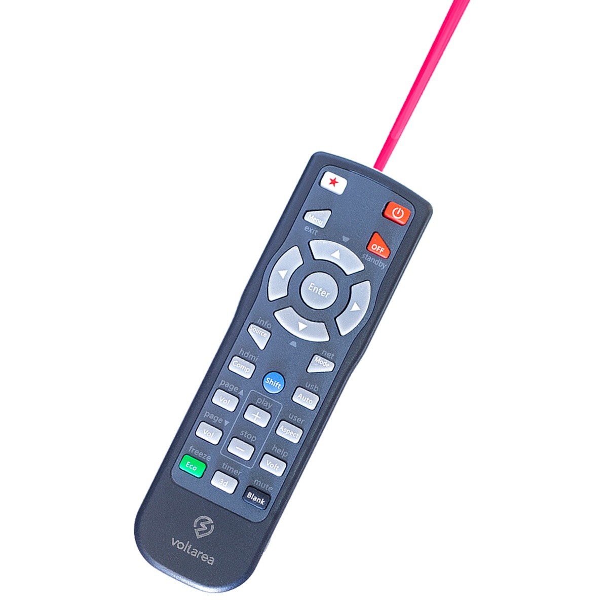 Remote Control For NEC NP215 NP216 projector with Laser Pointer