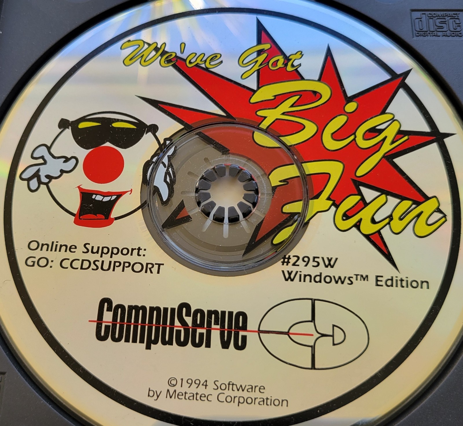 Vintage CD - CompuServe for Windows Edition #295W
