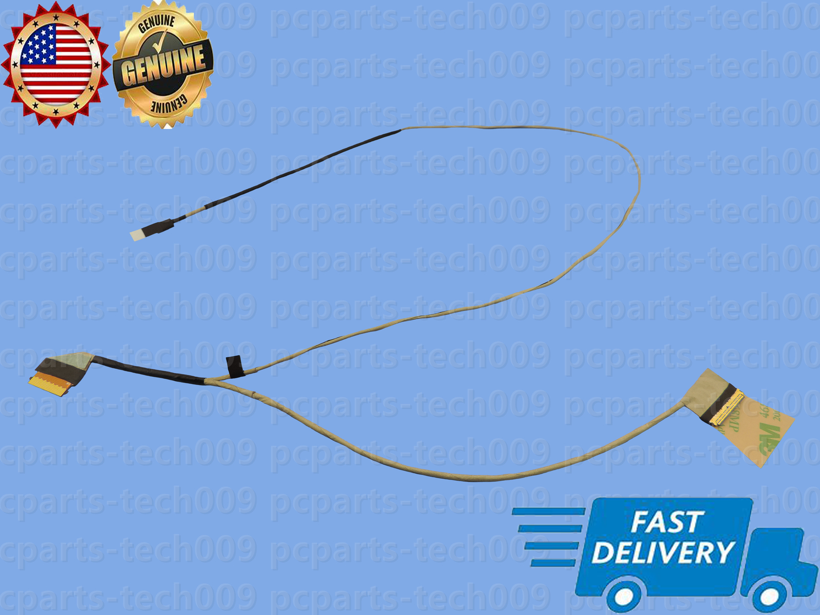 Genuine LCD LED LVDS Video Screen Display Cable For HP 14-ck0066st 30Pin HD