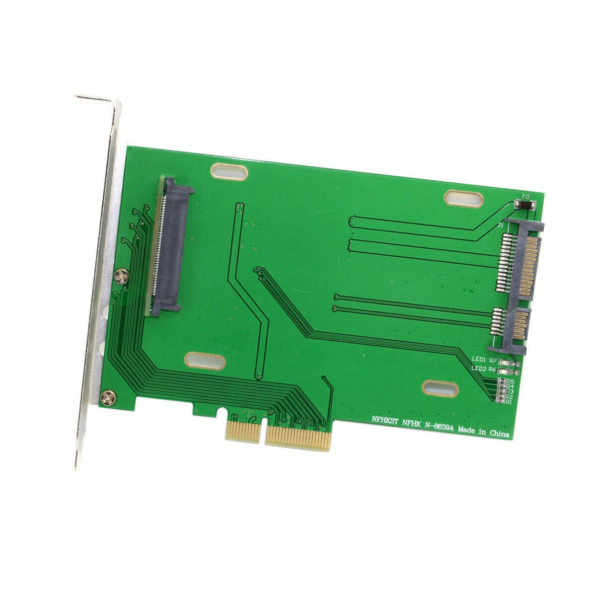 CY U.2 SFF-8639 Adapter PCIe 2.5' SSD PCI-E X4 intel PCIe3.0 PCI-E3.0 M-KEY