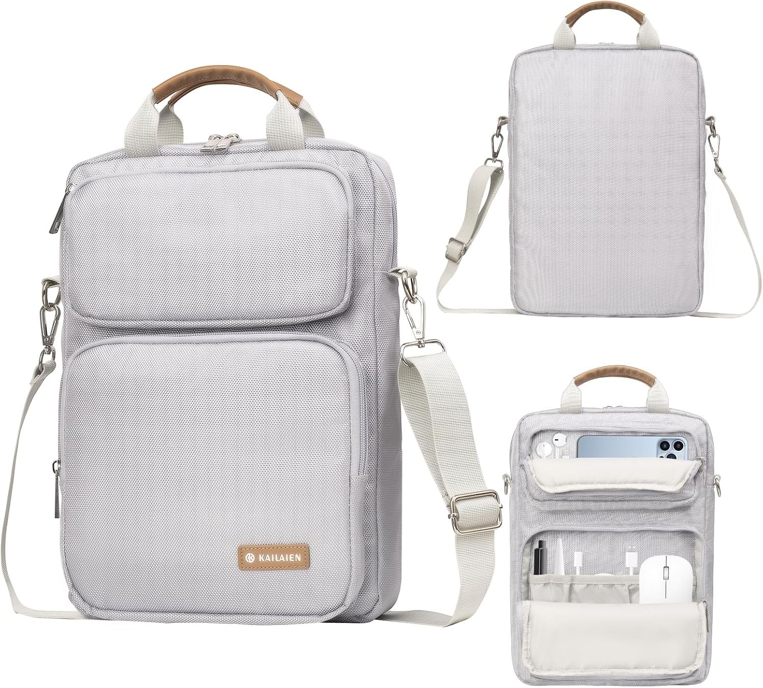 10-13 Inch Tablet Sleeve Bag, Ipad Bag for 13 In/11 in New iPad Pro M4 & 13 in A