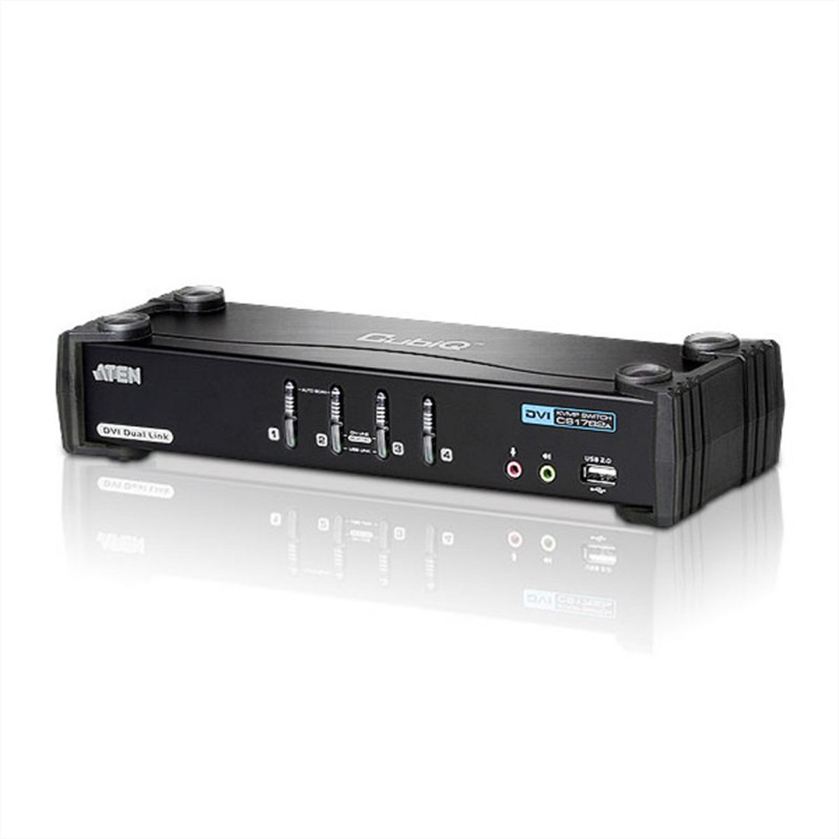 ATEN CS1784A Keyboard/Video/Mouse (KVM) Switch Black ~D~
