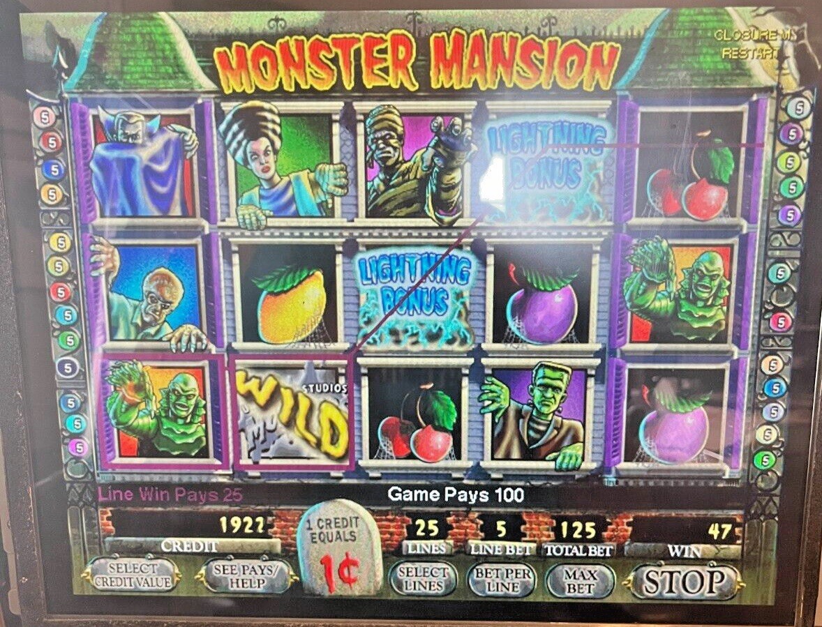 IGT 3902 CPU WITH MONSTER MANSION SOFTWARE PRICE REDUCED