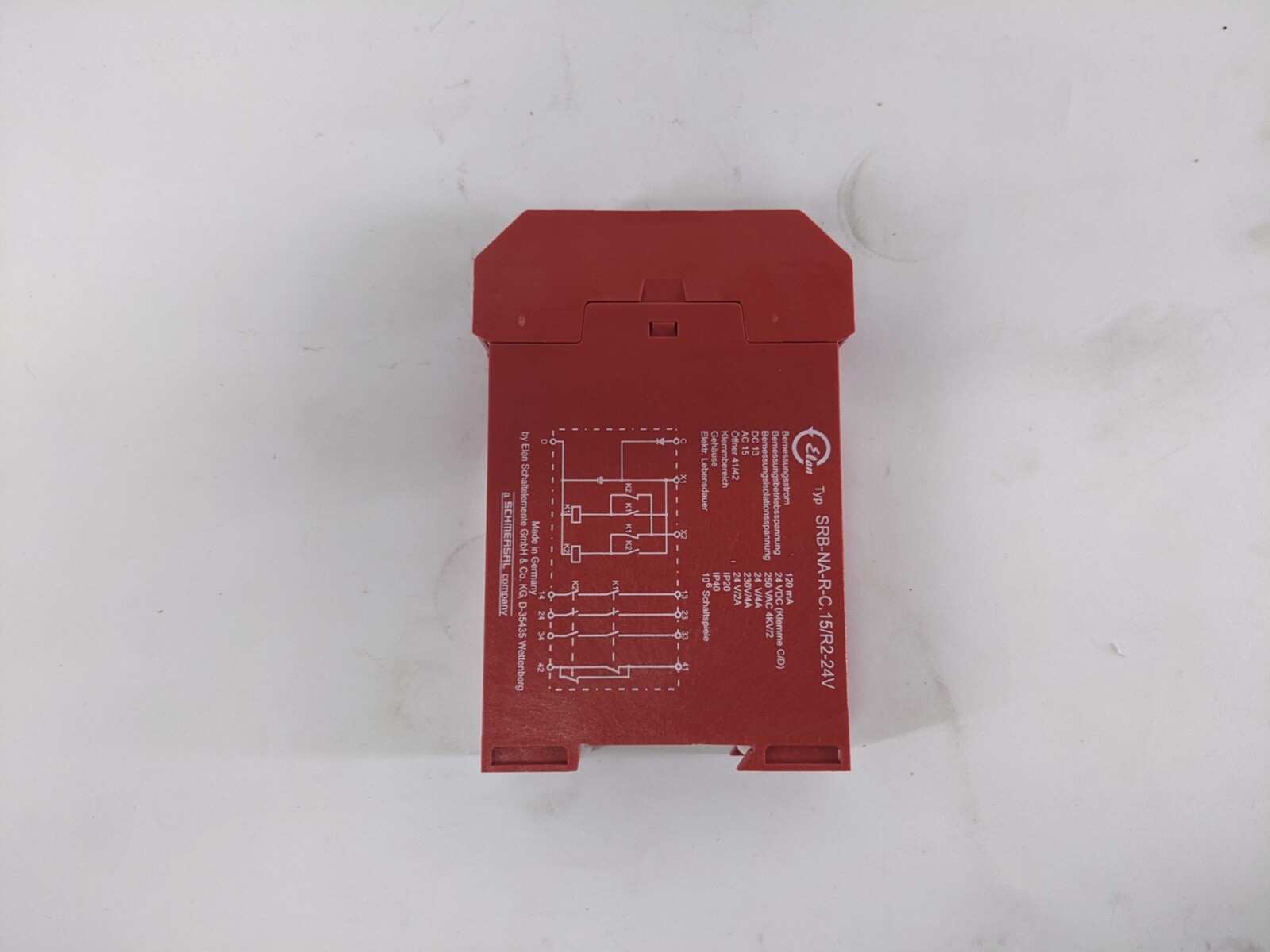 SCHMERSAL SRB-NA-R-C.15/R2-24V SAFETY RELAY