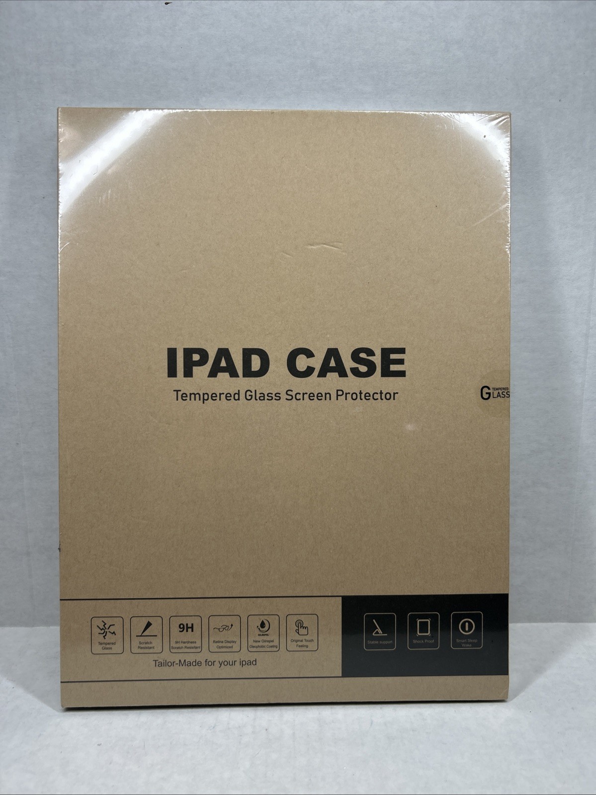 SUPFINE for 10.2 Inch iPad 9th/8th/7th Generation Cases w/Glass SCN Protector