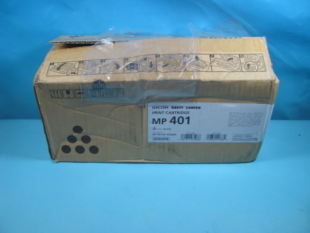 GENUINE RICOH SAVIN LANIER MP 401 BLACK PRINT CARTRIDGE - EDP 841886 - 