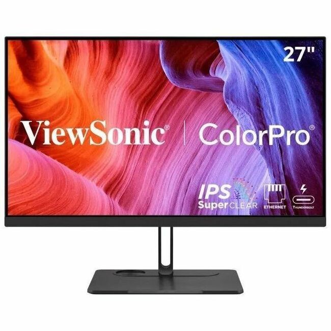ViewSonic VP2776T-4K 27 Inch 4K ColorPro Monitor, IPS Display with 100% sRGB and