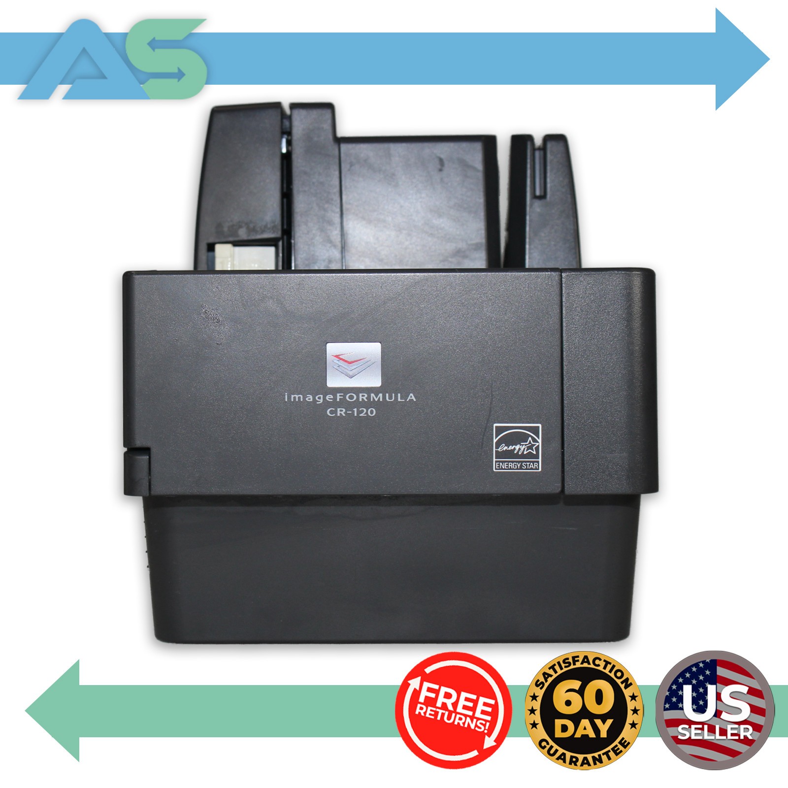 Canon imageFORMULA CR-120 1722C001 Compact High-Speed Check Transport Scanner
