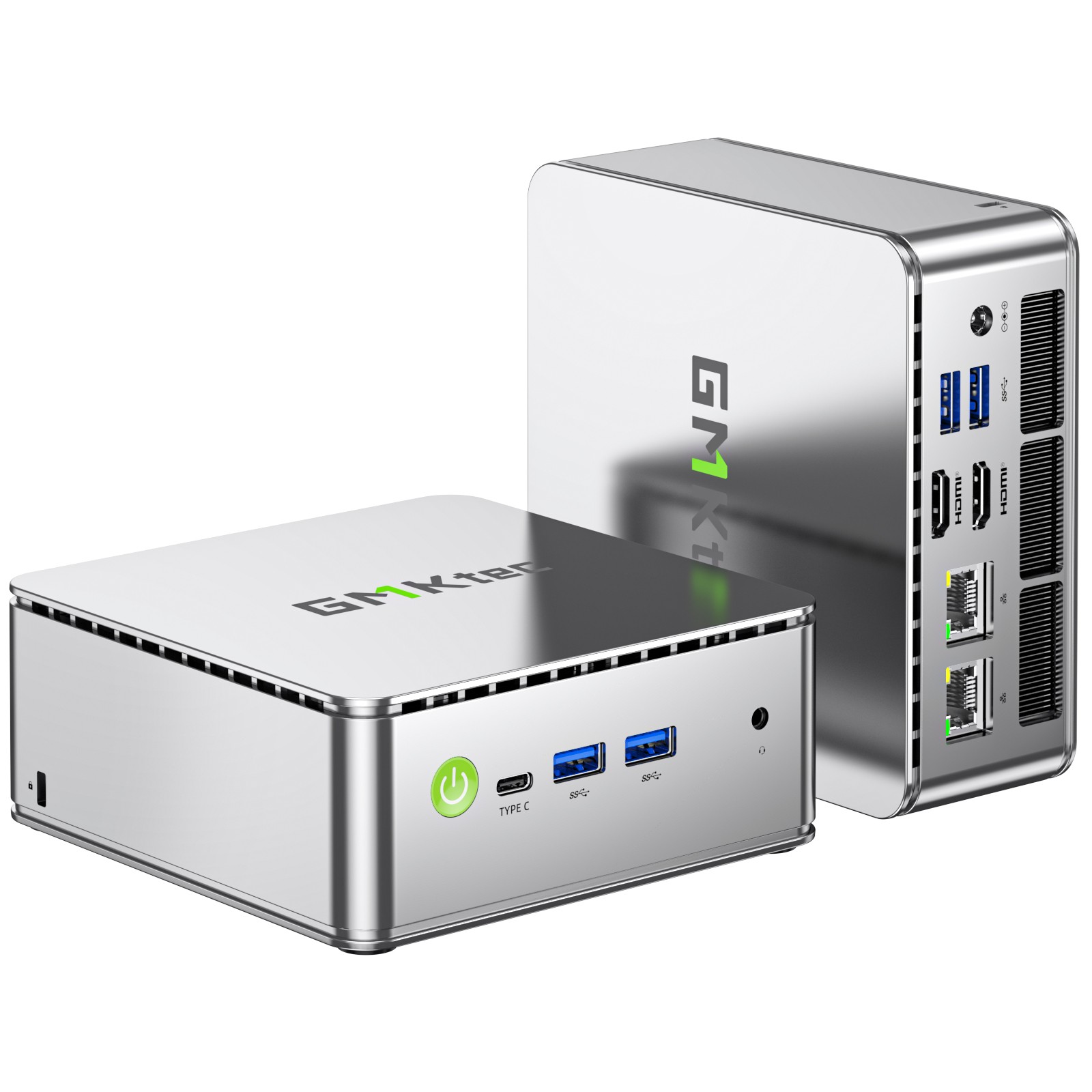 GMKtec G11 NAS Mini PC AMD Ryzen Embedded R2514 16GB DDR4 RAM 256GB SSD WiFi 6E