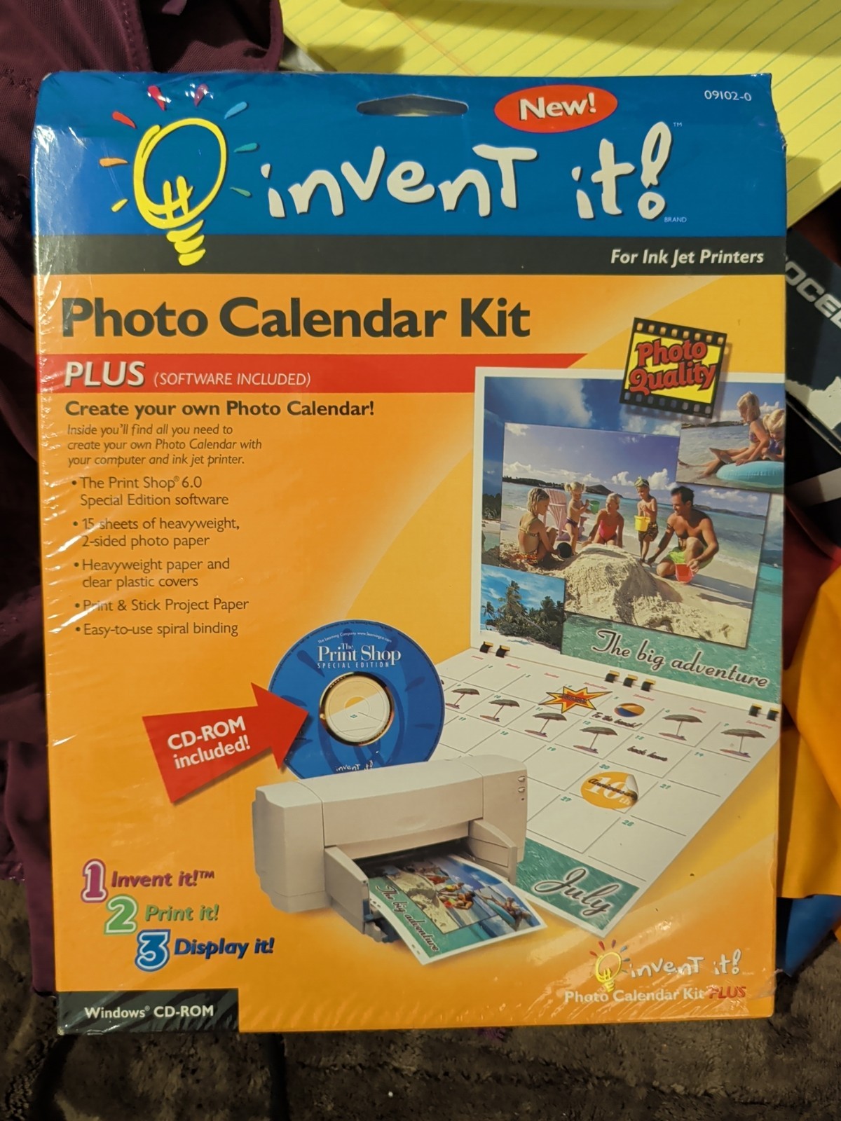 New Invent it ‘Photo Calendar Kit’ For Ink Printers Plus Software