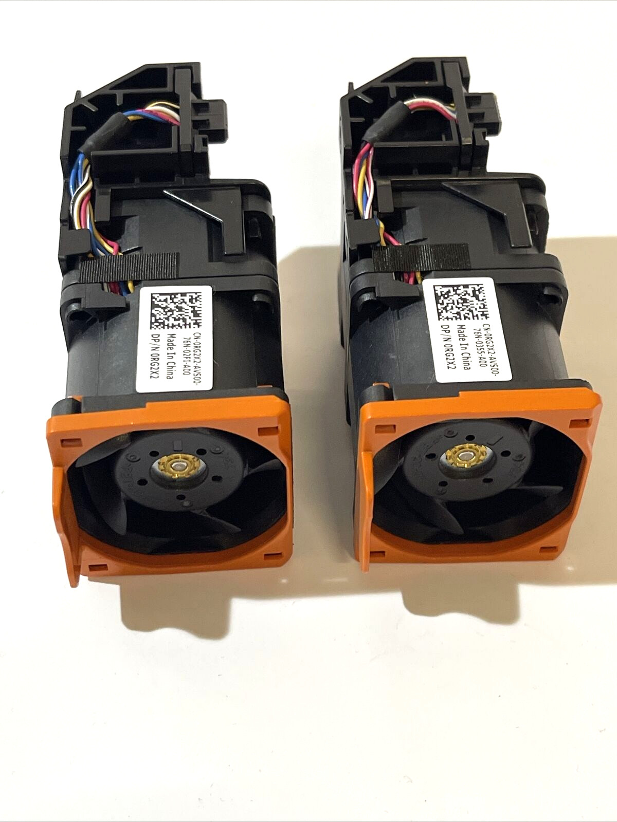 LOT OF 2 Dell EMC RG2X2 PowerEdge R640 Standard Performance Hot Plug Fan 0RG2X2