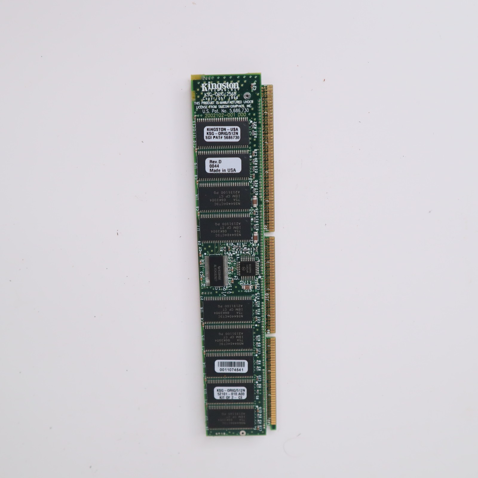 Kingston 256MB RAM for SGI Origin 200 2000 Onyx 2 KSG-ORIG/256B KSG-ORIG/512N
