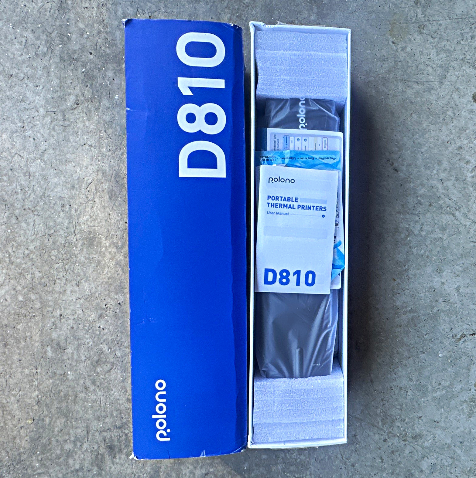 Polono D810 Portable Thermal Printer