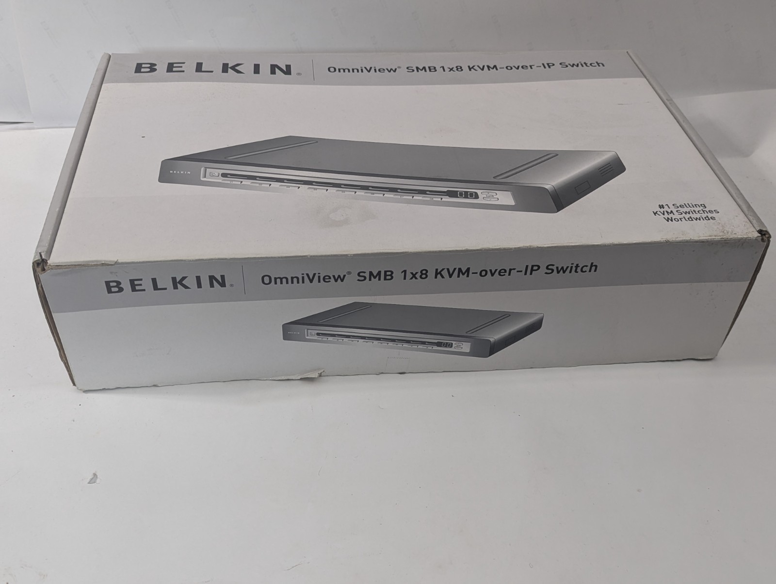 New BELKIN OmniView SMB 1x8 KVM-Over-IP Switch Belkin F1DP108G