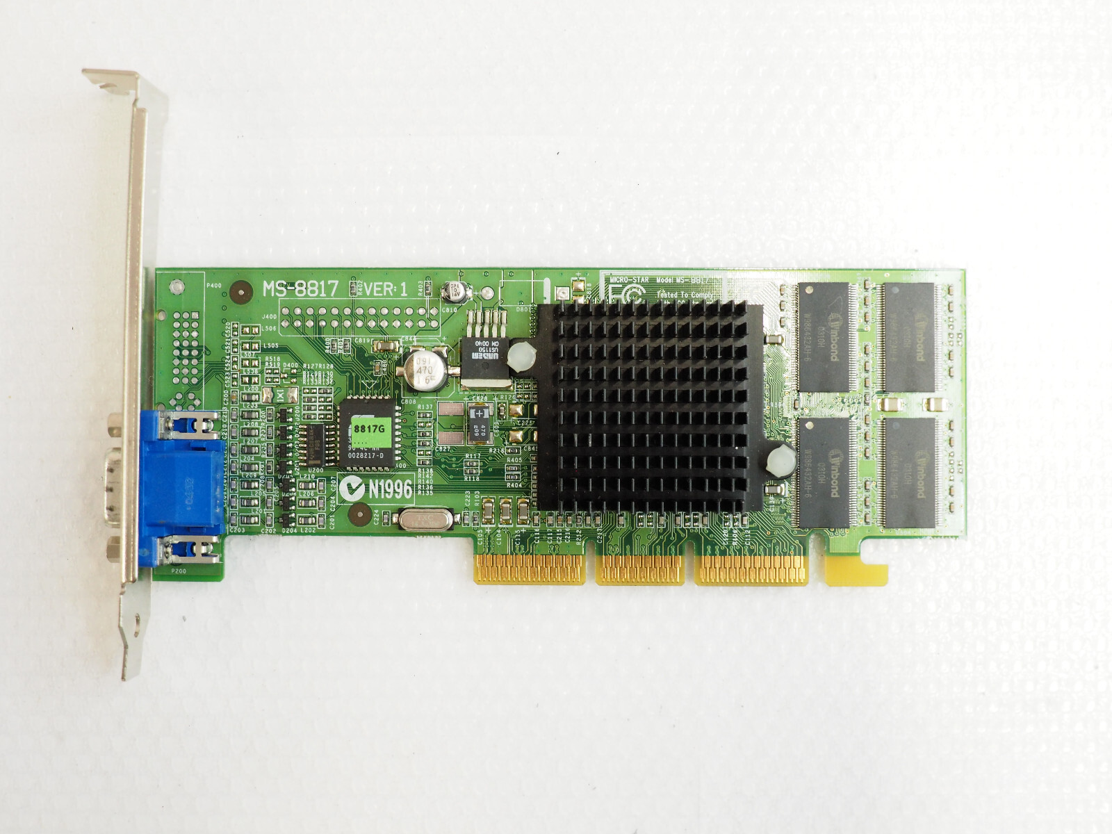 MICRO-STAR MS-8817 6001743 NVIDIA GeForce2 MX 400 32MB Video Card