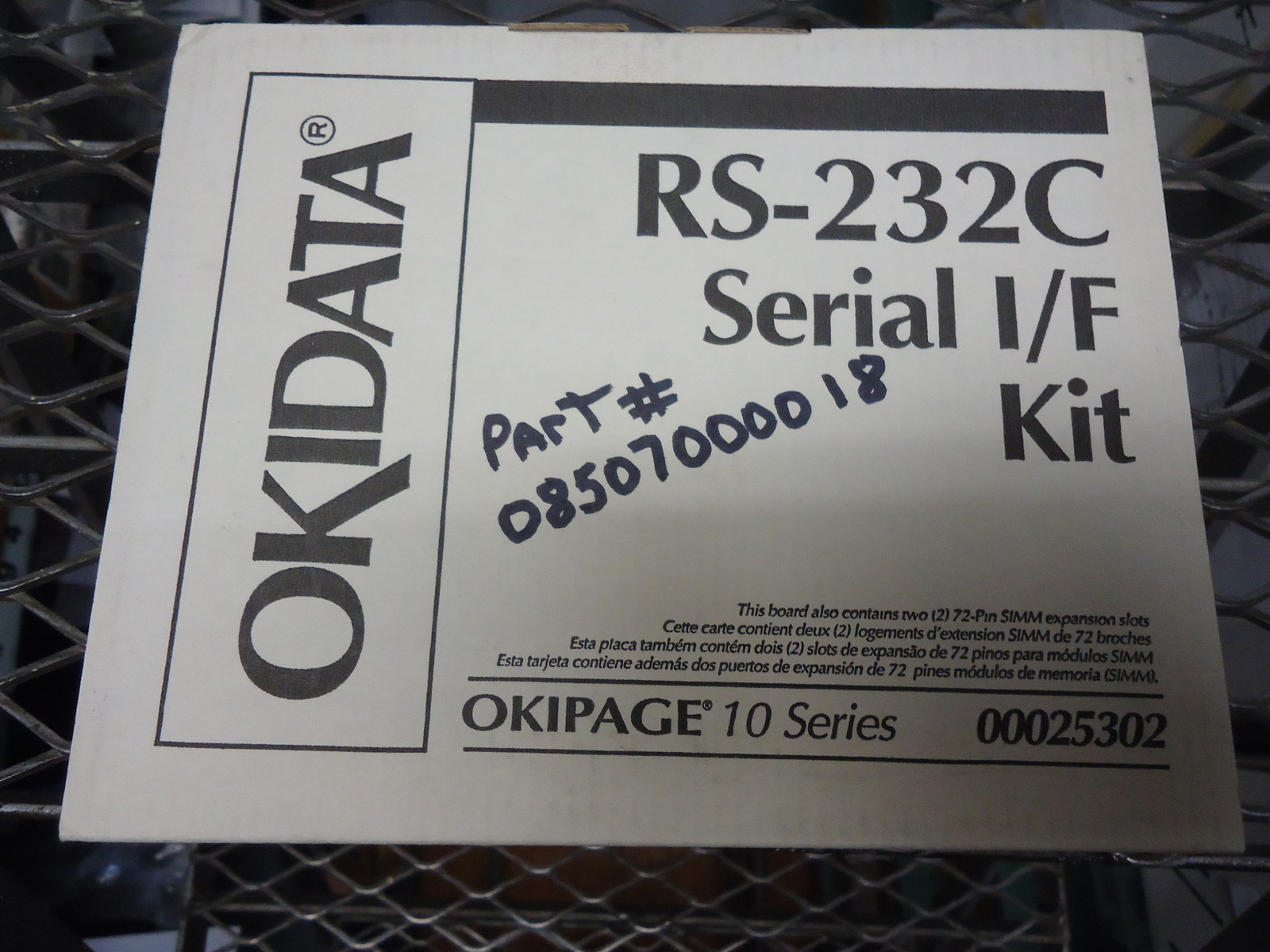 OKI RS-232C Serial Interface Board. Brand New
