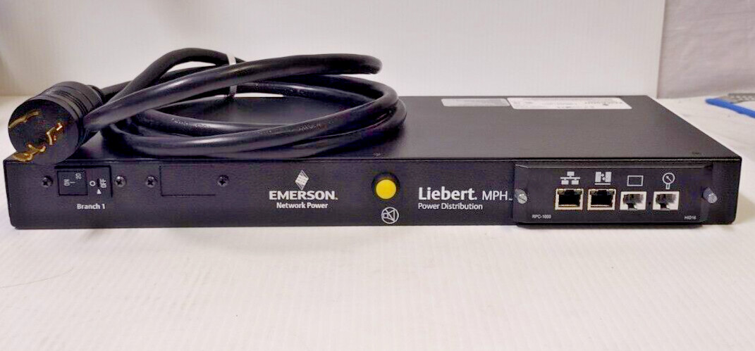 Emerson Liebert MPH-NCR09AXXC30 9 Outlet Power Distribution Unit 
