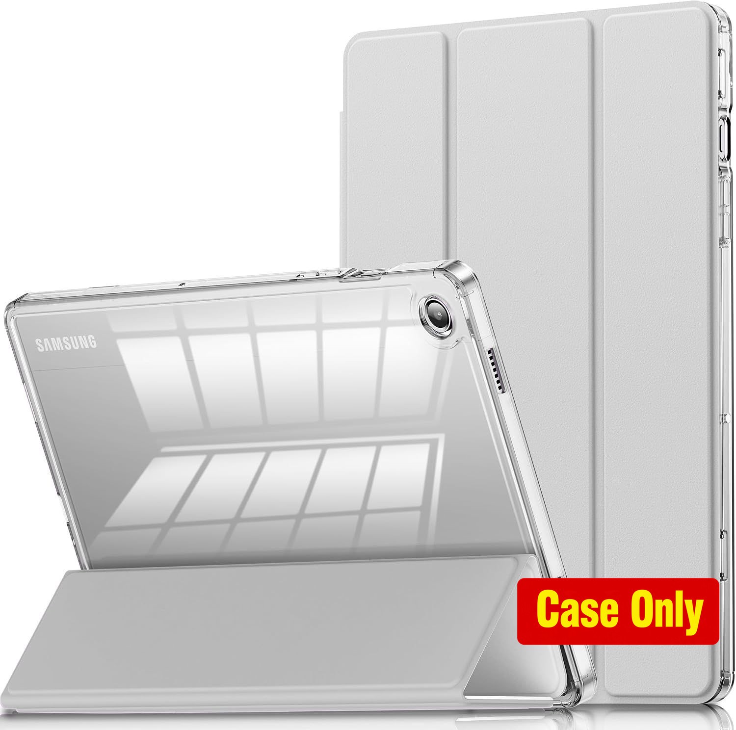 Case for Galaxy Tab A9 Plus 11 Inch 2023, Slim Stand Crystal Clear Cover