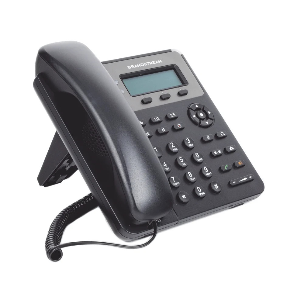 Grandstream GXP1615 2-Line IP Phone with PoE - 3 XML Programmable Keys & 3-Way