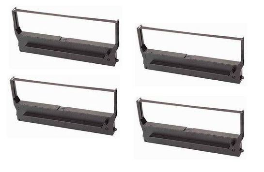 4 Pieces Ribbon for IBM 4630 4680 4683 4684 / 4483015 Ribbon NYLON Black