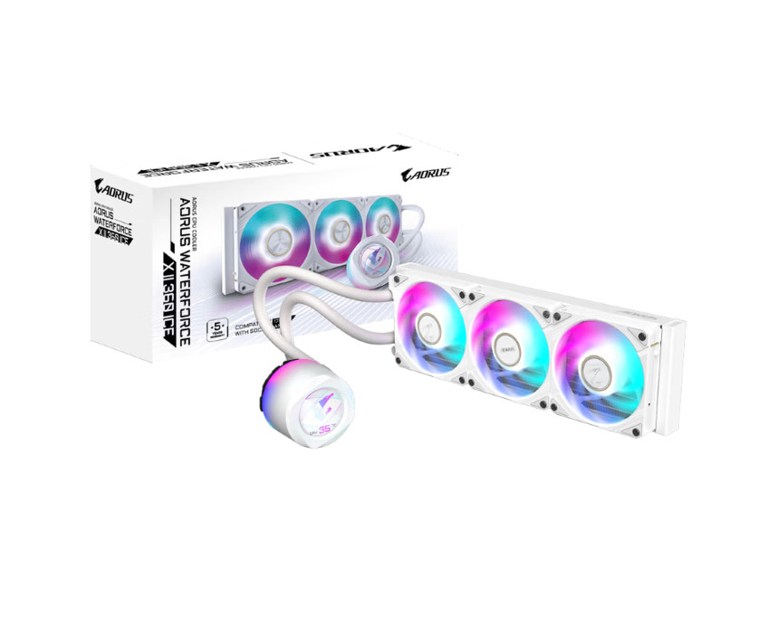 GIGABYTE AORUS WATERFORCE X II 360 ICE Water Cooling AM5/Intel 1851