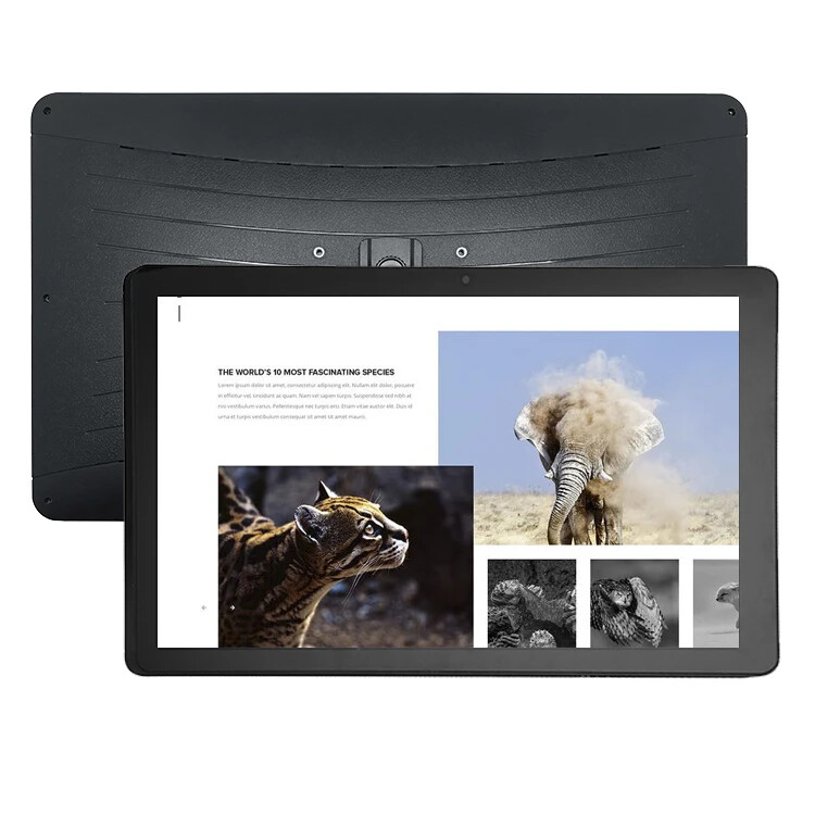 10.1 in Wall Mount Quad-Core All in One 300Nit POE IPS Touch Screen Media Tablet