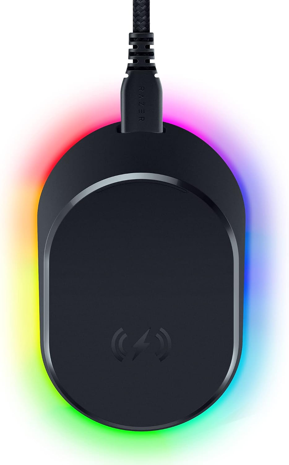Razer Mouse Dock Pro with Wireless Charging Puck: Magnetic Wireless Charging - I
