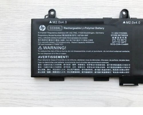 NEW Genuine CC03XL Battery For HP EliteBook 830 835 840 845 G7 840 G8 L78555-005
