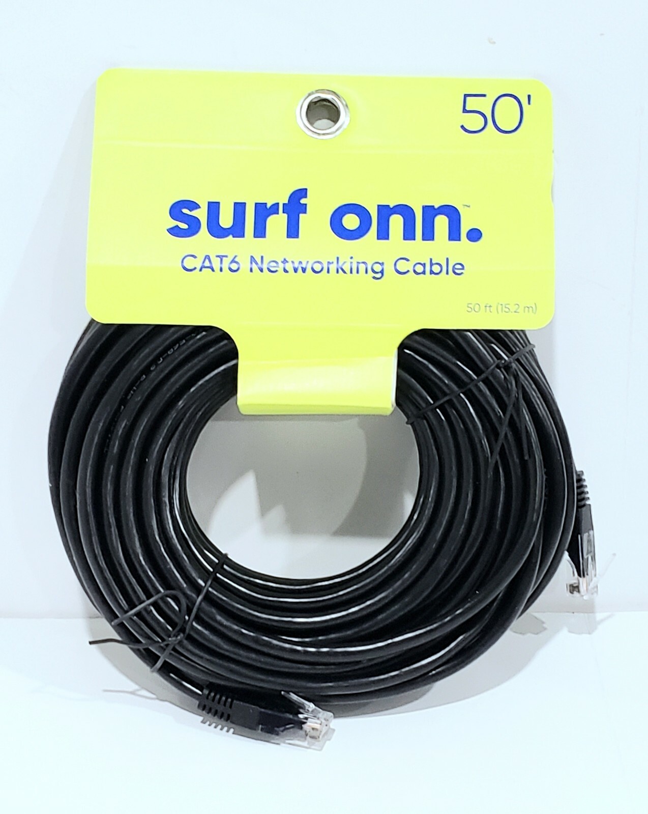 Onn Ethernet Cat6 Networking Cable - 50 Feet