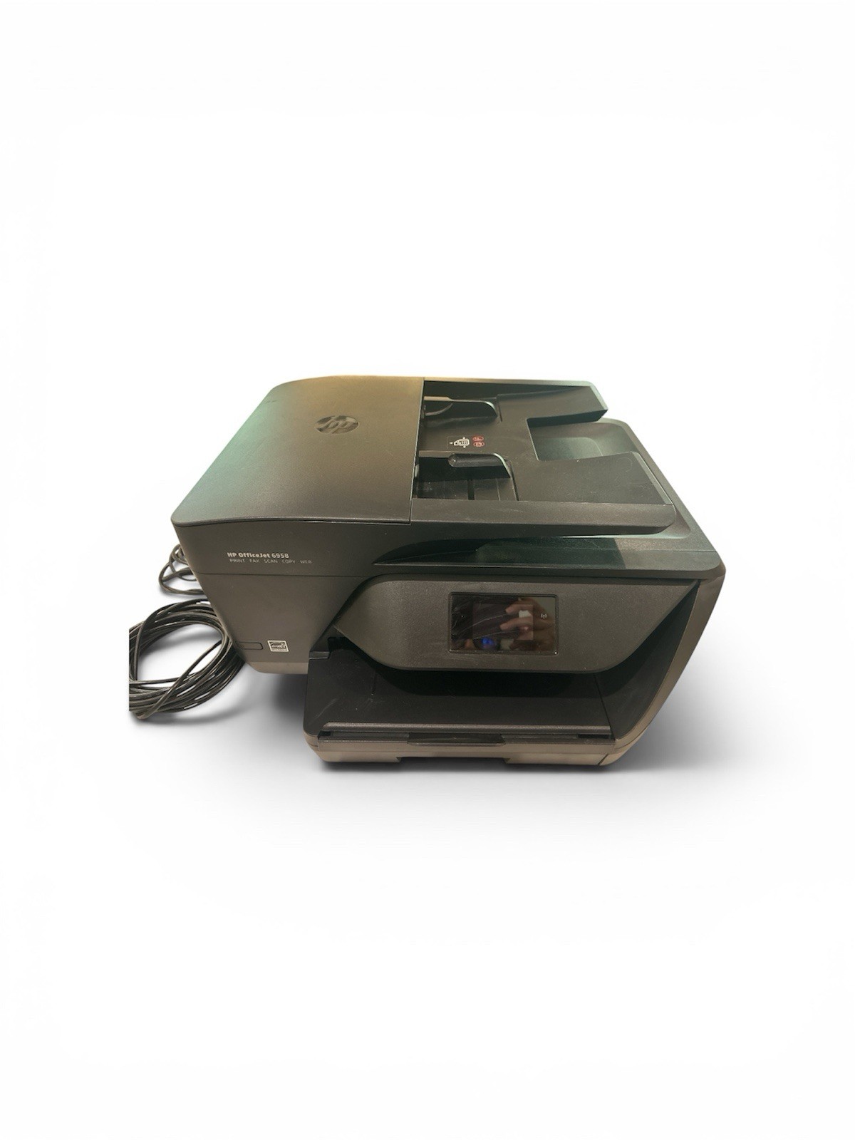 HP OfficeJet 6958 Color Inkjet All-in-One Printer With Some Ink TESTED