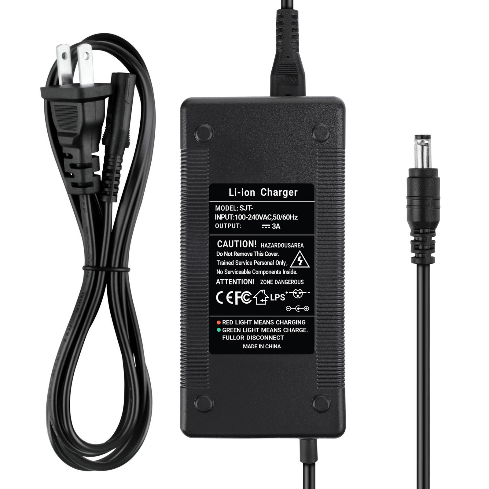 54.6V 3A AC Adapter Charger For Rad Power RadExpand eBikes 48V Power Supply Cord